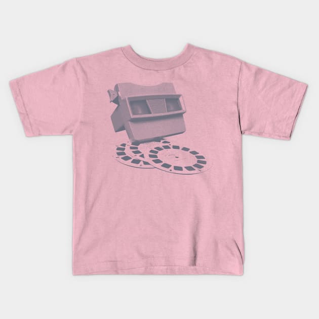 View-Master Classic Retro with Reels Kids T-Shirt by callingtomorrow